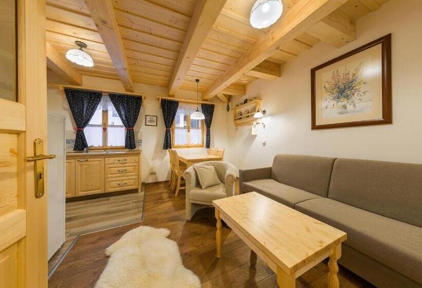 Апартаменты Дюплекс 1 Спальня, Valašské Chalupy Resort