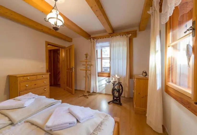 景色の見える一ベッドルームアパートメント, Valašské Chalupy Resort