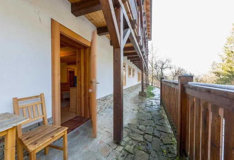 景色の見える一ベッドルームアパートメント, Valašské Chalupy Resort