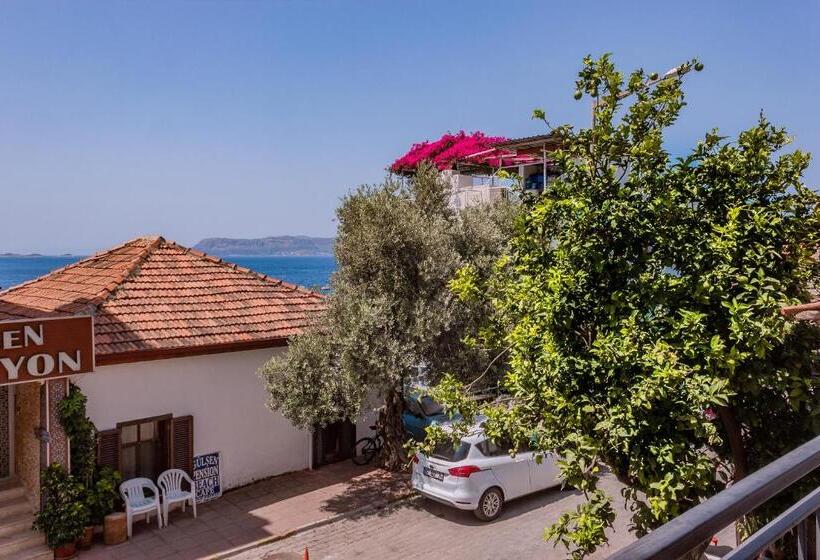 Pokój Deluxe Widok Boczny Morze, Kaş Old Town