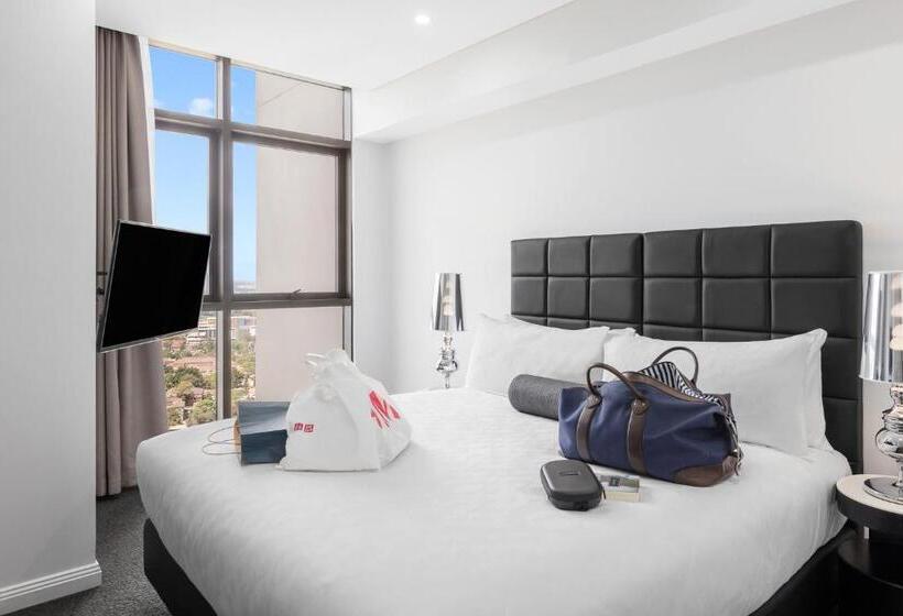 带3个卧室的套间, Meriton Suites Church Street, Parramatta