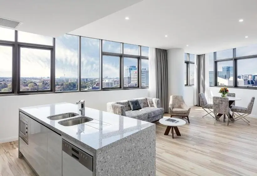 ２ベッドスイートルーム, Meriton Suites Church Street, Parramatta