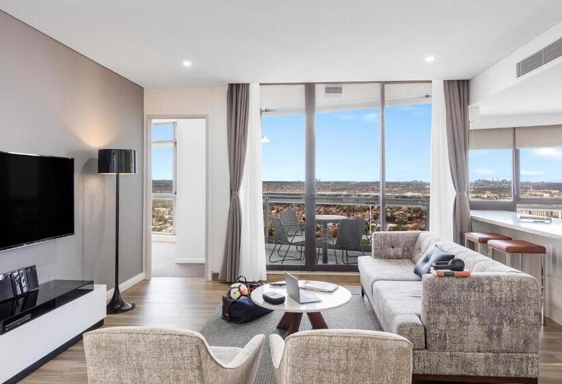 Люкс 3 Спальни, Meriton Suites Church Street, Parramatta