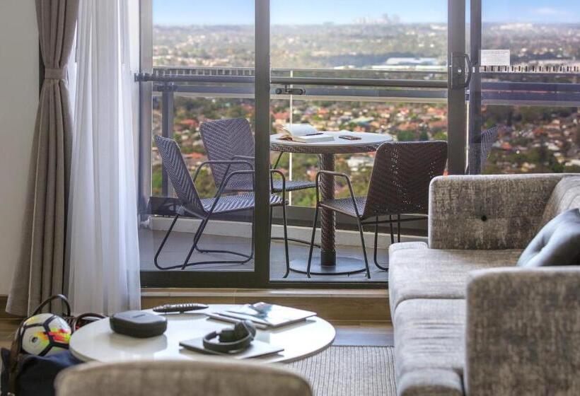 带3个卧室的套间, Meriton Suites Church Street, Parramatta