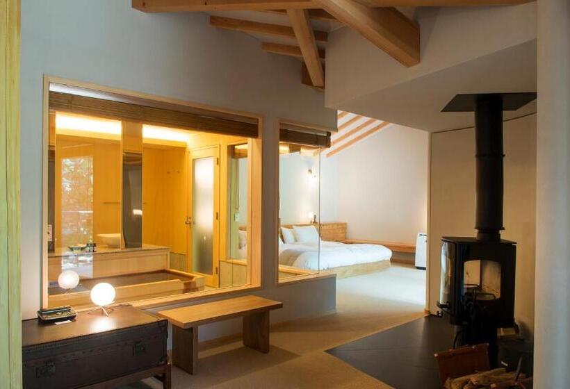 1침실 빌라 정원 전망, Hakone Retreat Villa 1/f
