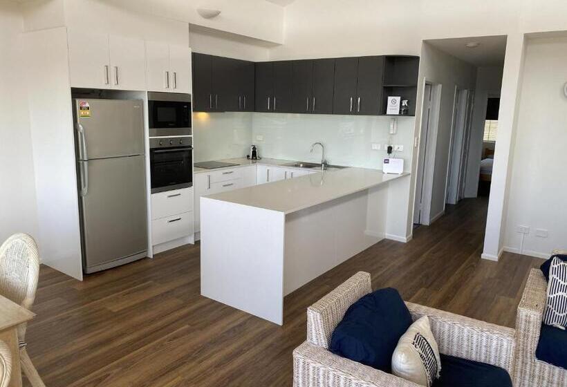 침실 2개 아파트, Aqua Promenade Beachfront Holiday Apartments