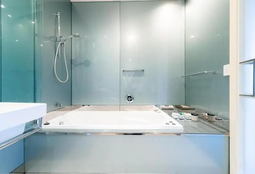 ハイドロマッサージバス付きスイート, Rhyll Haven Luxury Getaway Apartments