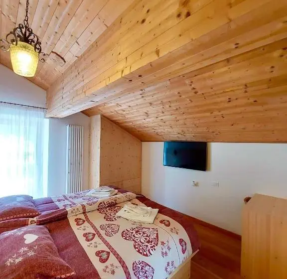 キングサイズベッドのスタンダードルーム, Rifugio Palafavera