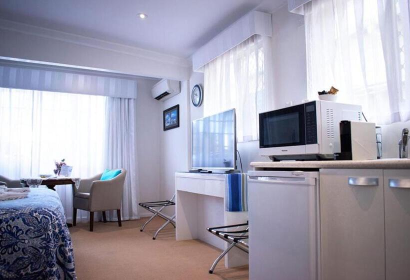 חדר דלוקס עם מיטת קינג, Boathouse Bunbury Bed & Breakfast