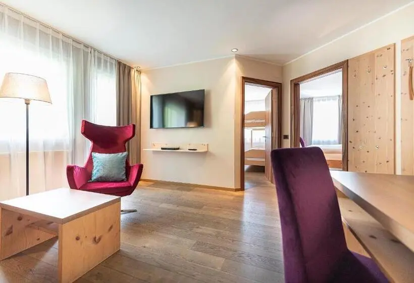 デラックスファミリールーム, Vitalpina Hotel Waldhof