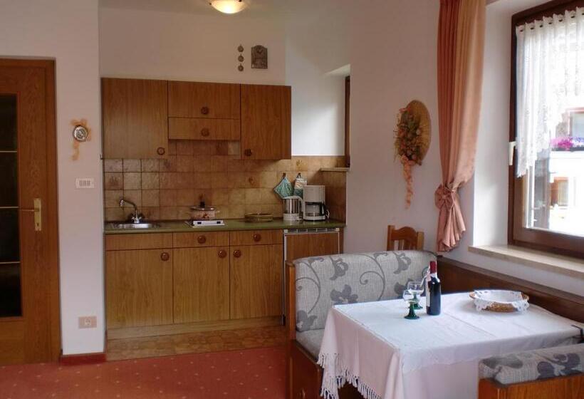 带1个卧室带观景的公寓, Appartments Innerhofer