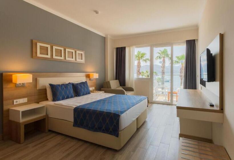 غرفة قياسية مطلّة علي البحر, Fortezza Beach Resort
