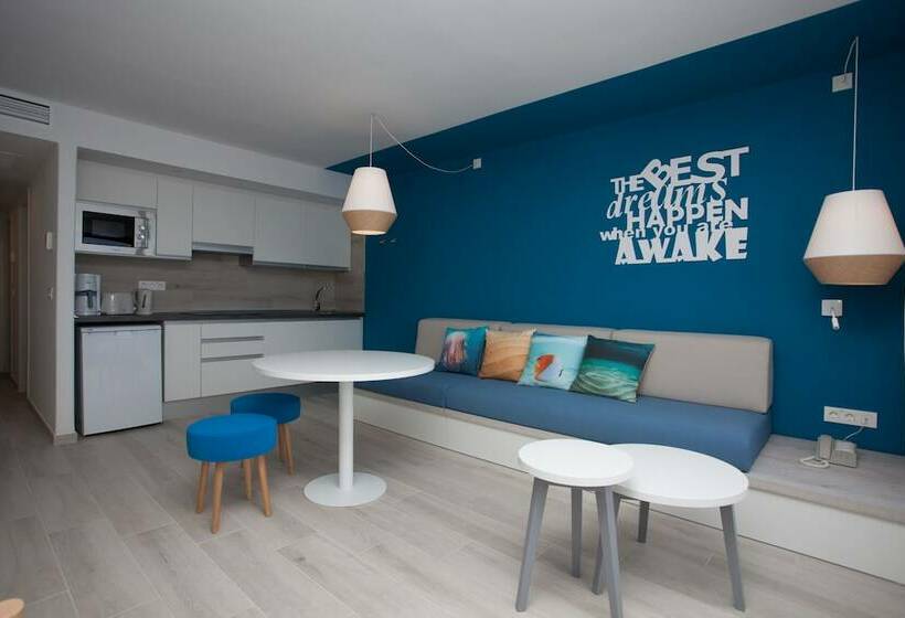 침실 1개 바다 전망 아파트, R2 Bahia Kontiki