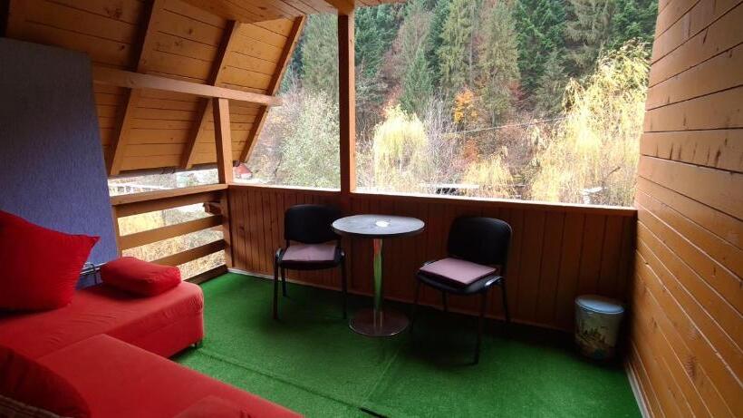 스탠다드 룸 산 전망, Pensiunea Aurora  Hostel Voineasa