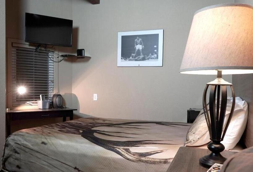 غرفة قياسية حمام مشترك, Old School Motel Rv