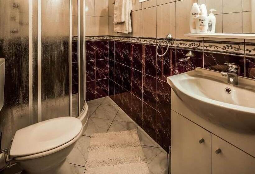 اتاق استاندارد سه تخته با چشم‌انداز باغ, Guest House Slavica