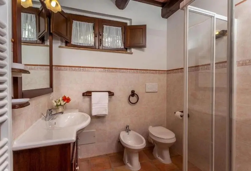 プールの見える１ベッドルームアパートメント, Agriturismo Tre Querce
