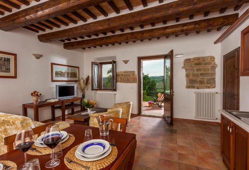 דירת חדר נוף לבריכה, Agriturismo Tre Querce