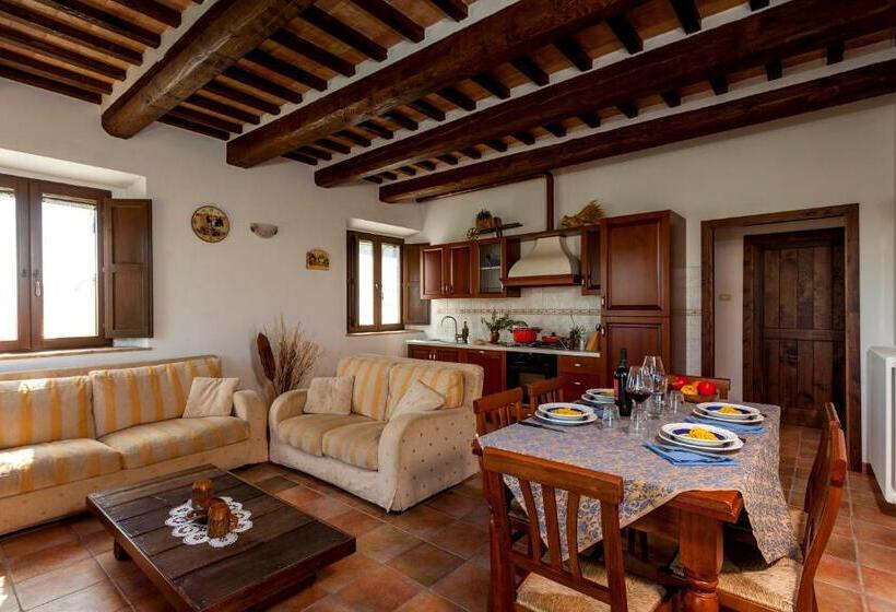 דירת חדר נוף לבריכה, Agriturismo Tre Querce