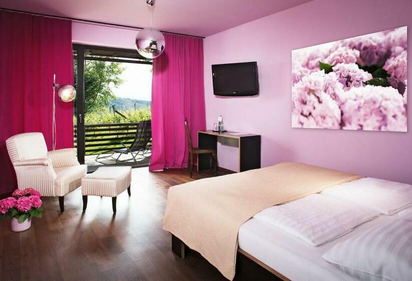 جناح جونيور مزوَّد بشرفة, Weingartenhotel Harkamp Südsteiermark