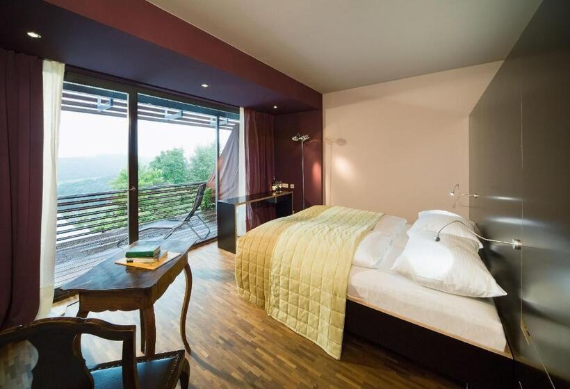 جناح جونيور مزوَّد بشرفة, Weingartenhotel Harkamp Südsteiermark