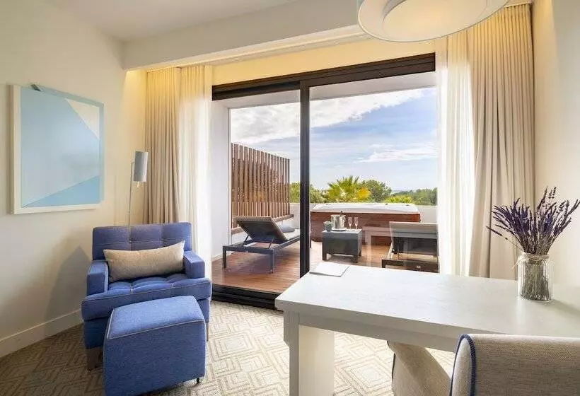 テラス付きデラックスルーム, Eurostars Sitges
