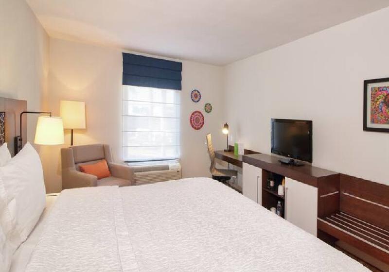 اتاق استاندارد با تخت بزرگ, Hampton By Hilton San Jose Airport