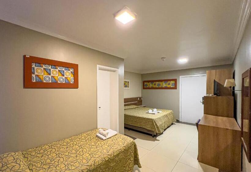 חדר סטנדרט לשלושה, Suíça Hotel By Nordic