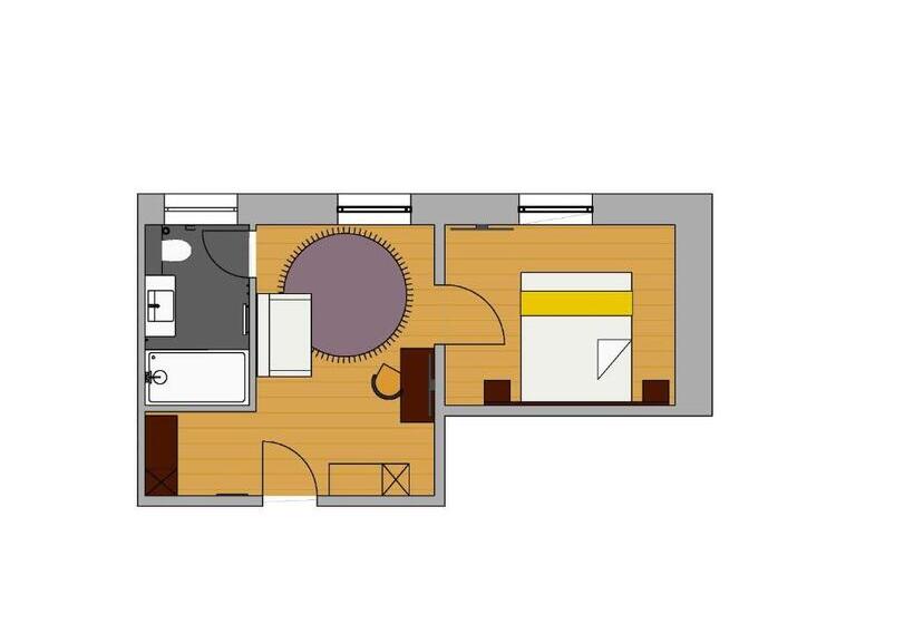 סטודיו משפחתי, Bahnhof Erzingen, Hotel, Coffee & More