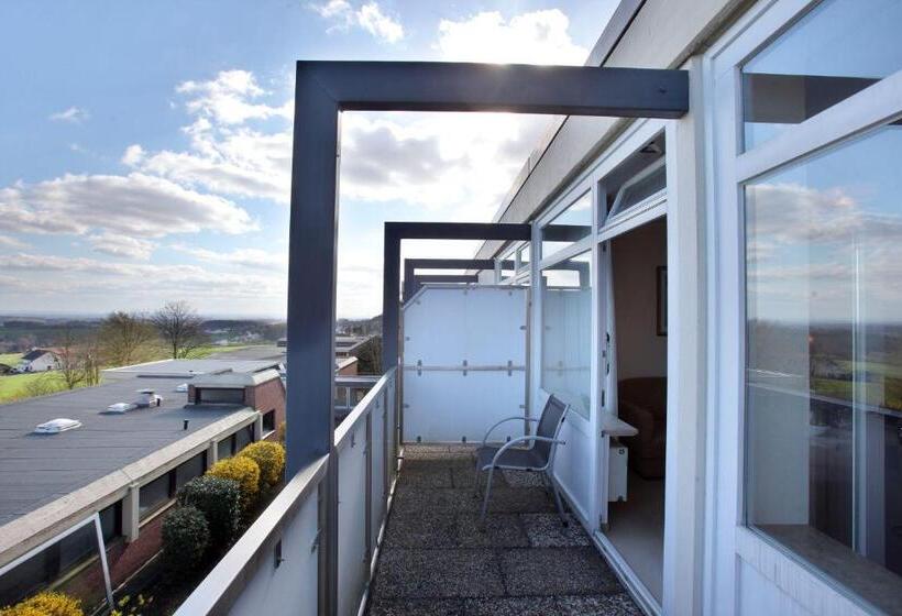 带阳台的标准单人间, Wiehen Therme