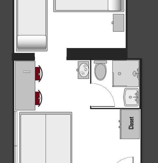 غرفة عائلية, Qi Lin Hotel Restaurant