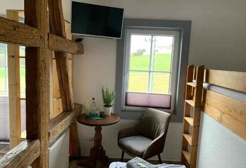 スタンダードシングルルーム, Landgasthof Wetteraperle