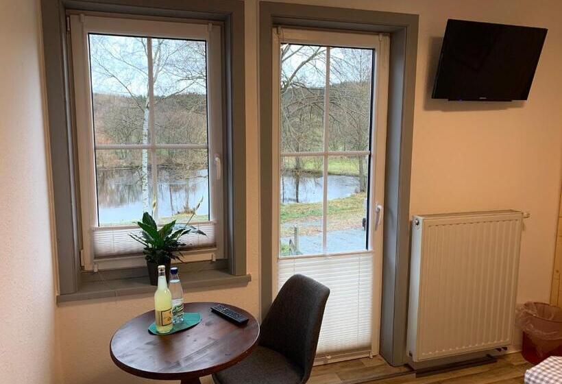 스탠다드 룸 호수 전망, Landgasthof Wetteraperle