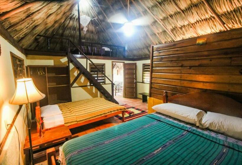 غرفة قياسية ثلاثية, Cohune Palms River Cabanas