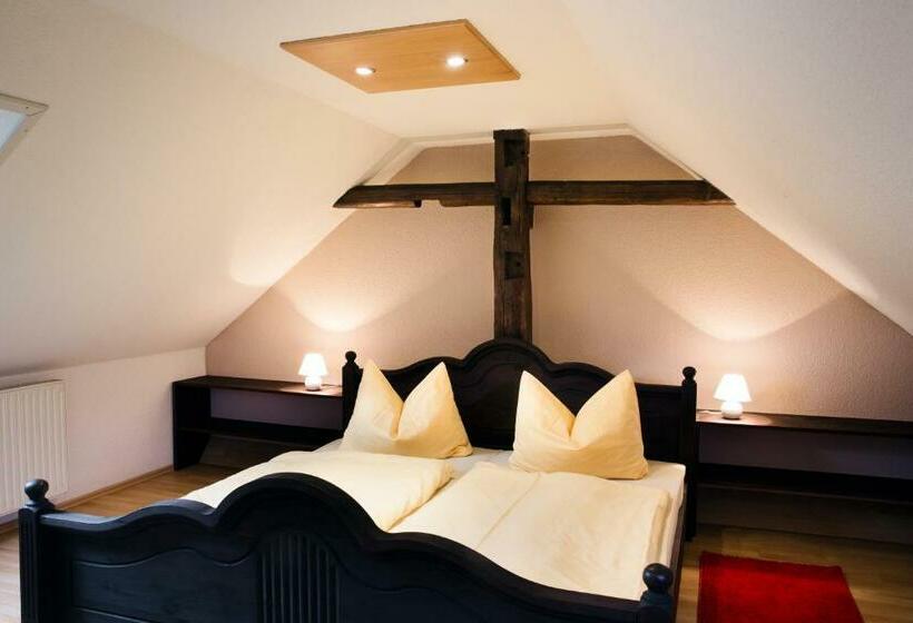 庭の見える１ベッドルームアパートメント, Landhotel Eulkretscham