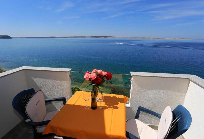 חדר משפחתי נוף לים, Pension Augustino