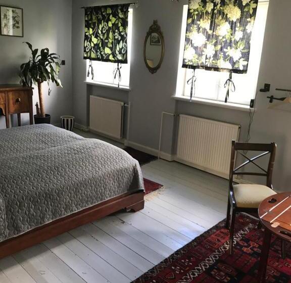 غرفة قياسية مطلّة علي الحديقة, øbjerggaard Bedrooms