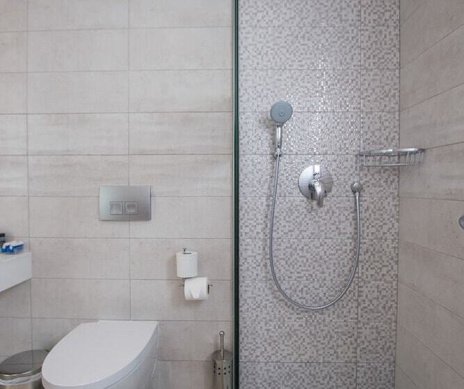 غرفة قياسية مطلّة علي حمام السباحة, Anesis