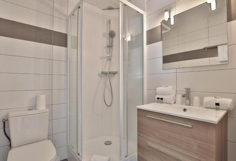 غرفة قياسية ثلاثية مطلة علي الحديقة, Du Cap