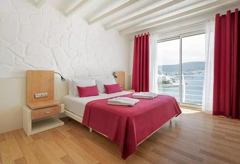 اتاق استاندارد با چشم‌انداز دریا, Agaya Bodrum Adult Only