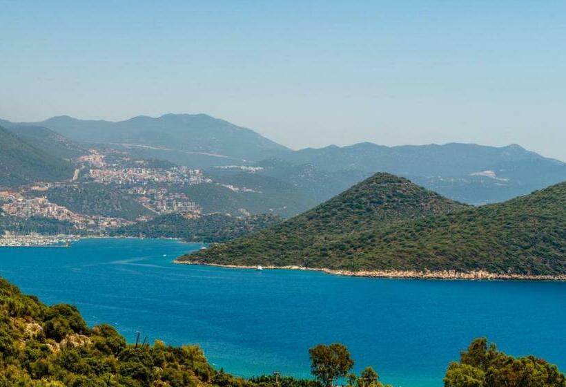 اتاق استاندارد با چشم‌انداز دریا, Kas Sun Glare Otel