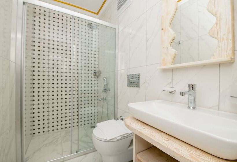 اتاق استاندارد با چشم‌انداز دریا, Kas Sun Glare Otel