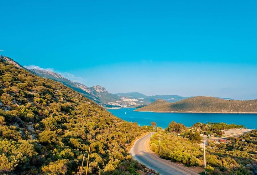 اتاق استاندارد با چشم‌انداز دریا, Kas Sun Glare Otel