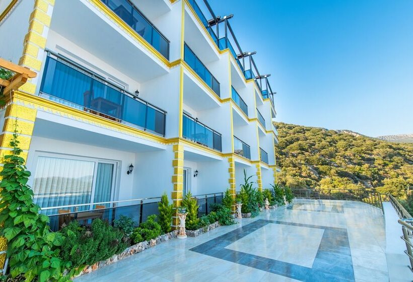 اتاق خانوادگی با چشم‌انداز دریا, Kas Sun Glare Otel