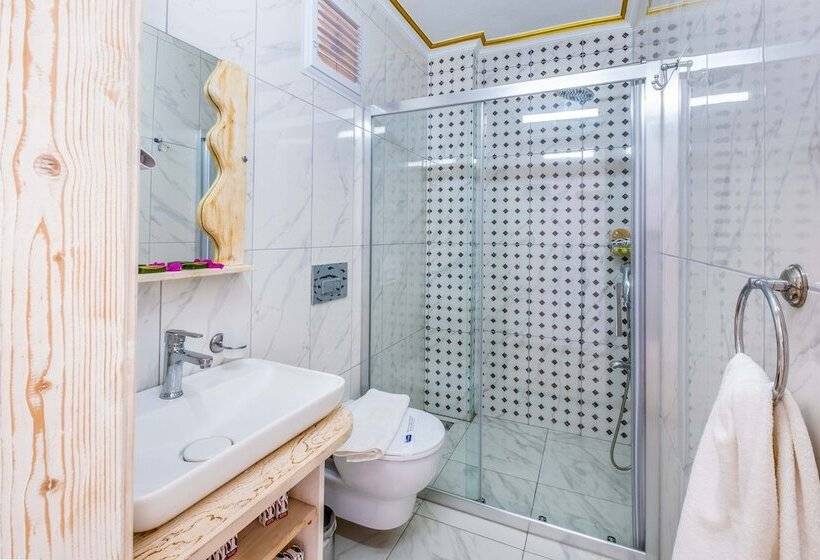 اتاق استاندارد با چشم‌انداز دریا, Kas Sun Glare Otel