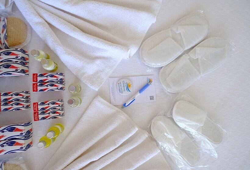 اتاق استاندارد با چشم‌انداز دریا, Kas Sun Glare Otel