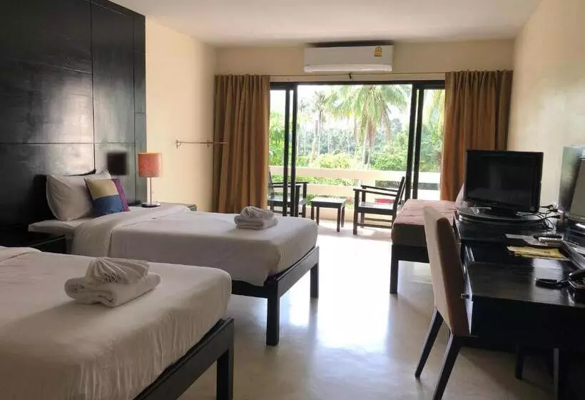 اتاق لوکس با بالکن, Amarin Samui Hotel Sha Plus Certified