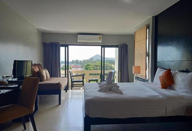 발코니 디럭스 룸, Amarin Samui Hotel   Sha Plus Certified