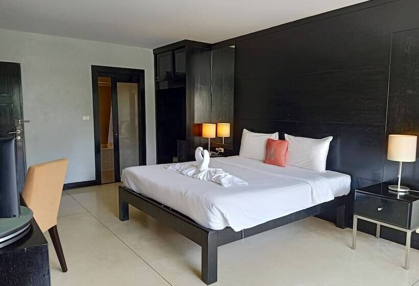 발코니 디럭스 룸, Amarin Samui Hotel   Sha Plus Certified