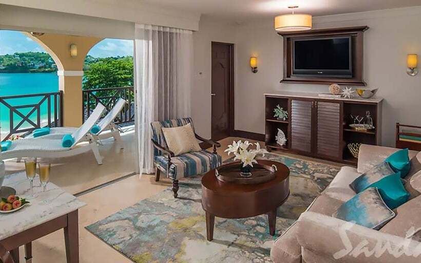 Deluxe Suite Sea View, Sandals Regency La Toc All Inclusive Resort And Spa Couples Only
